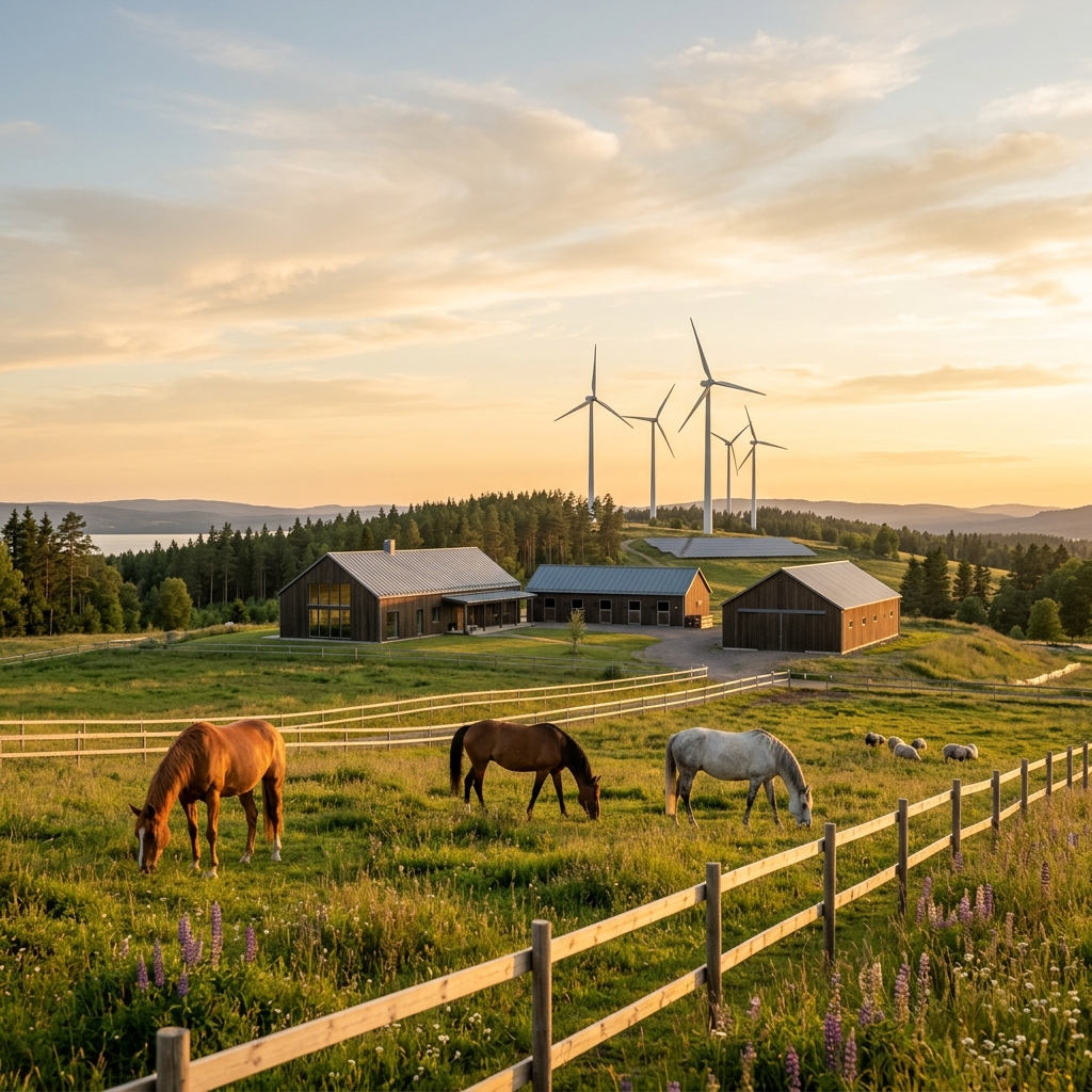 Hållbar hästnäring och cirkulär energi